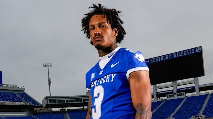 Kentucky Football’s Seth McGowan. Friday, August 1, 2025
