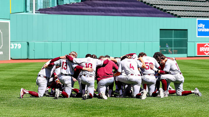 Fenway Park, Boston — Virginia Tech gathers prior to game two against Boston College in 2026.
