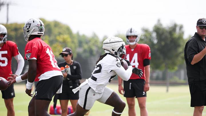 Las Vegas Raiders RB Alexander Mattison