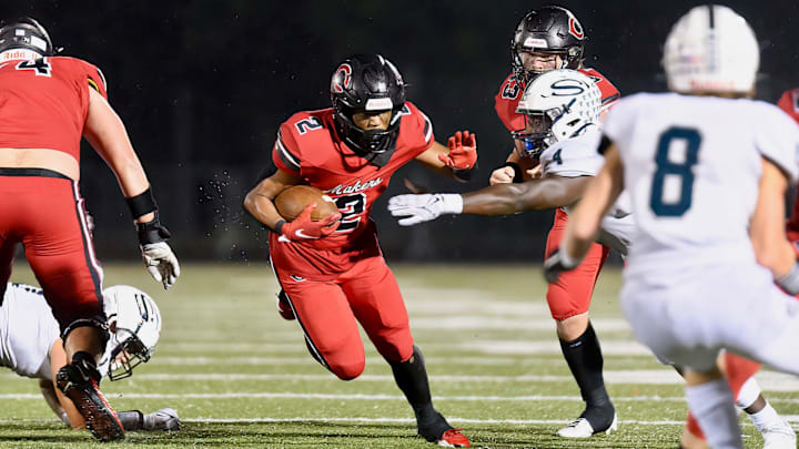 Senior Titan Brody is expected to lead deep backfield of running backs for Camas offense in 2024. Senior Titan Brody is expected to lead deep backfield of running backs for Camas offense in 2024.