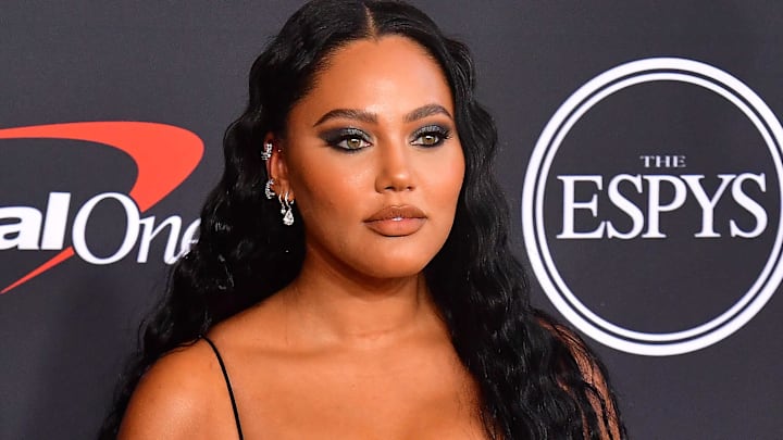 Ayesha Curry arrives at the Red Carpet for the 2022 ESPY at Dolby Theater. Ayesha Curry arrives at the Red Carpet for the 2022 ESPY at Dolby Theater.
