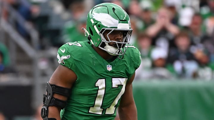 Philadelphia Eagles linebacker Nakobe Dean  