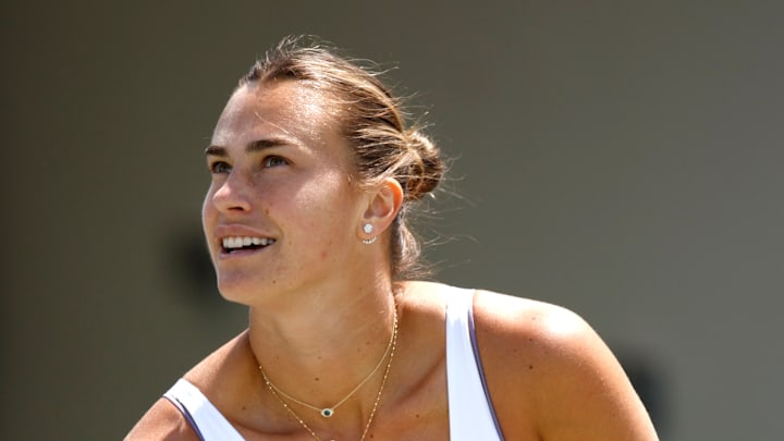 Aryna Sabalenka at Wimbledon 2024