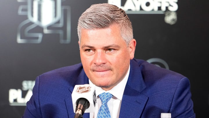 Toronto Maple Leafs head coach Sheldon Keefe: John E. Sokolowski-USA TODAY Sports