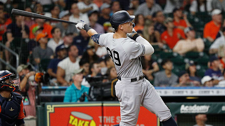 Judge sacó su jonrón 34 del año en el choque ante los Astros