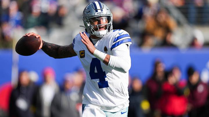 Dallas Cowboys quarterback Dak Prescott. Dallas Cowboys quarterback Dak Prescott.