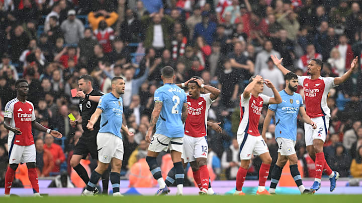 Arsenal lock horns with Manchester City this weekend