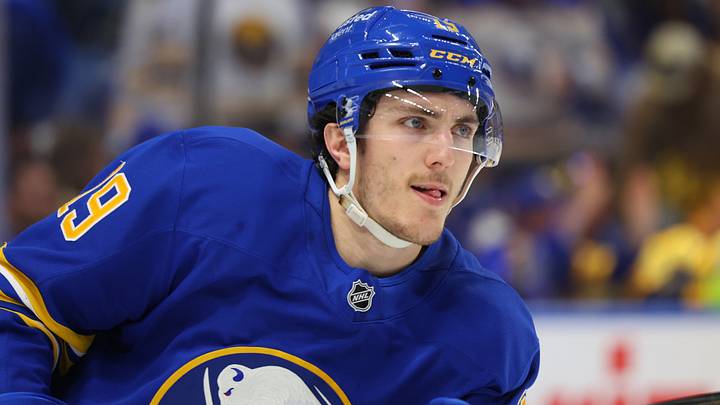 Buffalo Sabres center Peyton Krebs Buffalo Sabres center Peyton Krebs