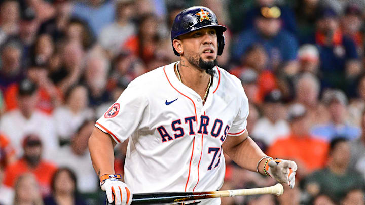 Houston Astros first baseman Jose Abreu