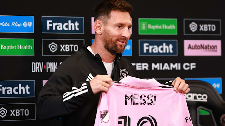 Inter Miami CF Press Conference With Lionel Messi