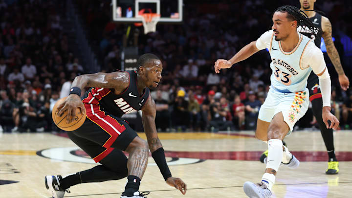 San Antonio Spurs v Miami Heat