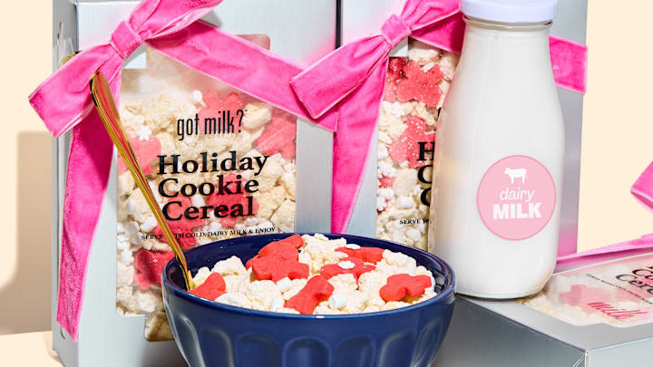 Limited edition got milk? x Milk Bar Holiday Cookie Cereal