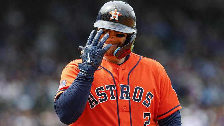 Trading for Astros catcher Christian Vázquez would solve one of the Yankees' most pressing issues. Trading for Astros catcher Christian Vázquez would solve one of the Yankees' most pressing issues.