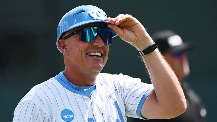 Jun 7, 2026; Chapel Hill, NC, USA; North Carolina Tar Heels head coach Scott Forbes at Boshamer Stadium. Mandatory Credit: Zachary Taft-Imagn Images Jun 7, 2026; Chapel Hill, NC, USA; North Carolina Tar Heels head coach Scott Forbes at Boshamer Stadium. Mandatory Credit: Zachary Taft-Imagn Images