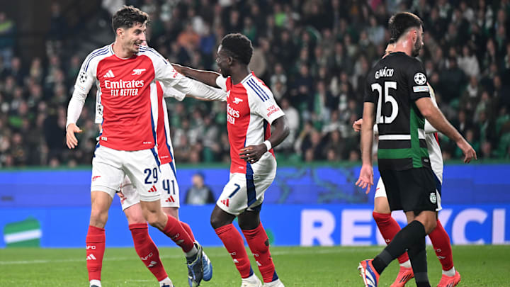 Sporting Clube de Portugal v Arsenal FC - UEFA Champions League 2024/25 League Phase MD5