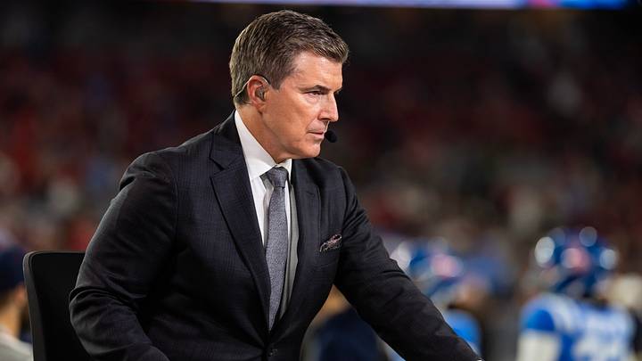 ESPN personality Rece Davis during the 2026 Fiesta Bowl and the semifinal game of the College Football Playoff. ESPN personality Rece Davis during the 2026 Fiesta Bowl and the semifinal game of the College Football Playoff.