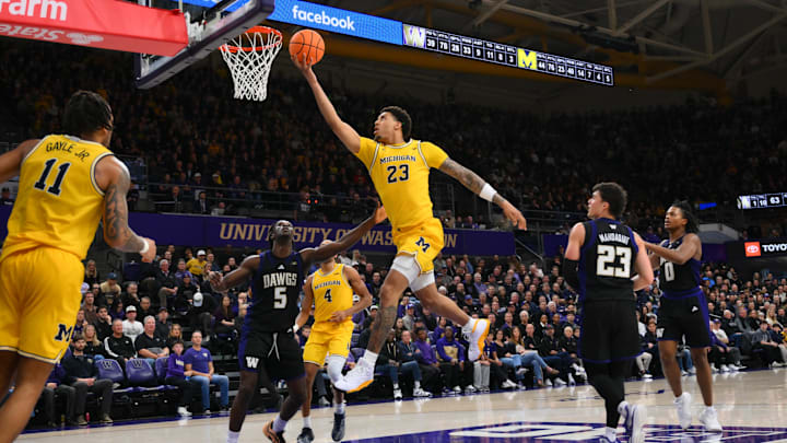 Michigan is a home favorite against Indiana on Tuesday night.