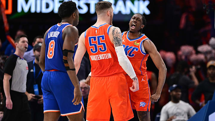 New York Knicks v Oklahoma City Thunder