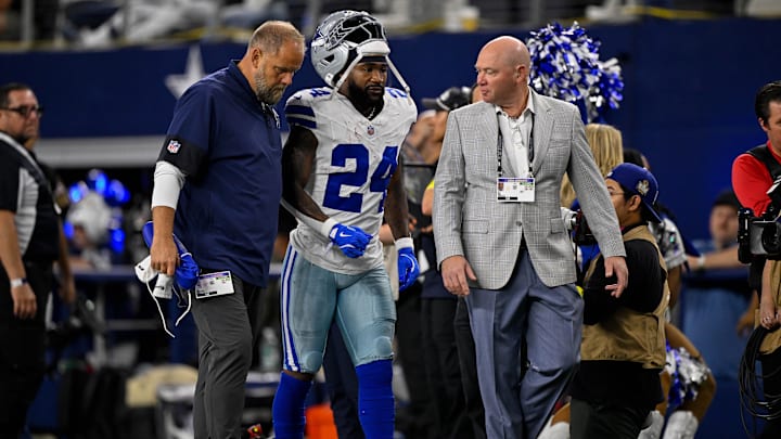 Dallas Cowboys running back Miles Sanders.