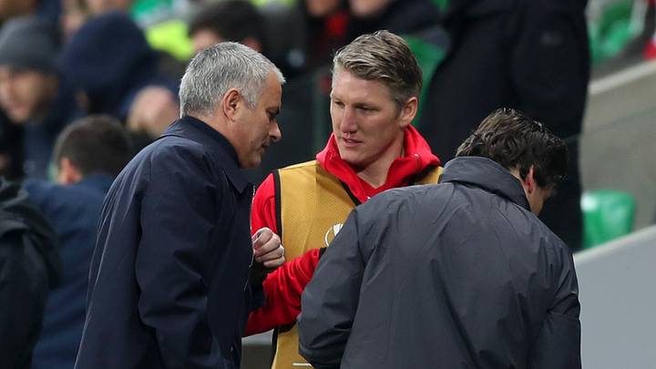 Bastian Schweinsteiger, Jose Mourinho