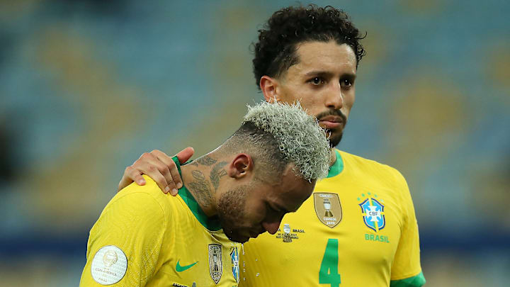 Marquinhos a pu constater les efforts de Neymar pour le Mondial Marquinhos a pu constater les efforts de Neymar pour le Mondial