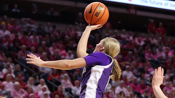 Kansas State Women's Basketball Wildcats guard Taryn Sides