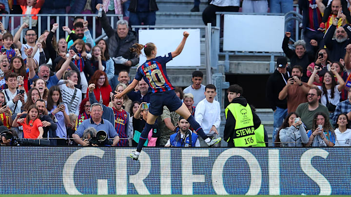 Graham Hansen abriu o placar para a festa da torcida culé