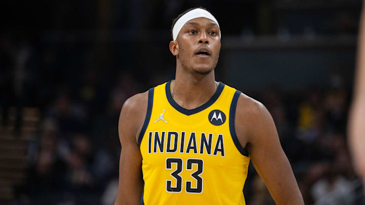 Indiana Pacers center Myles Turner.
