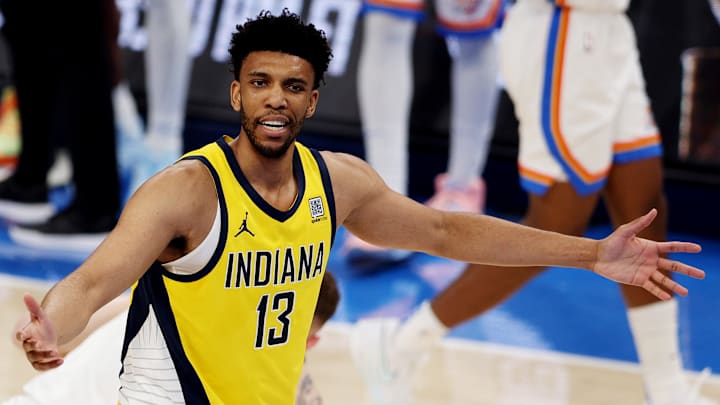 Indiana Pacers center Tony Bradley (13).