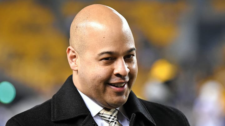 Pittsburgh Steelers GM Omar Khan Pittsburgh Steelers GM Omar Khan