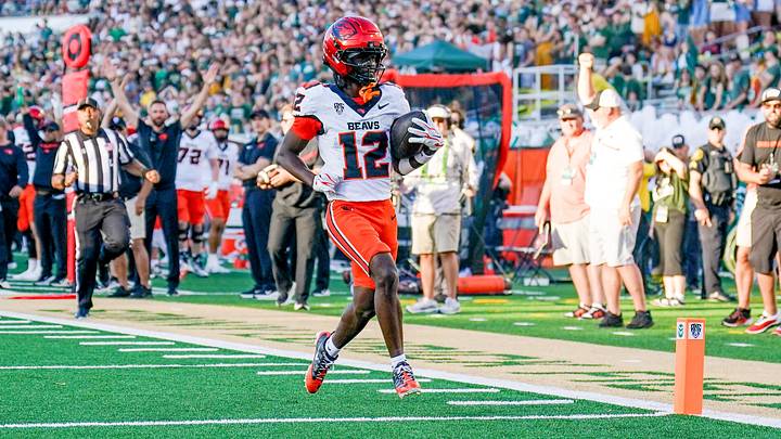 Oregon State Beavers wide receiver Jesse Legree. Oregon State Beavers wide receiver Jesse Legree.