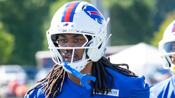 Buffalo Bills cornerback Dorian Strong. Buffalo Bills cornerback Dorian Strong.