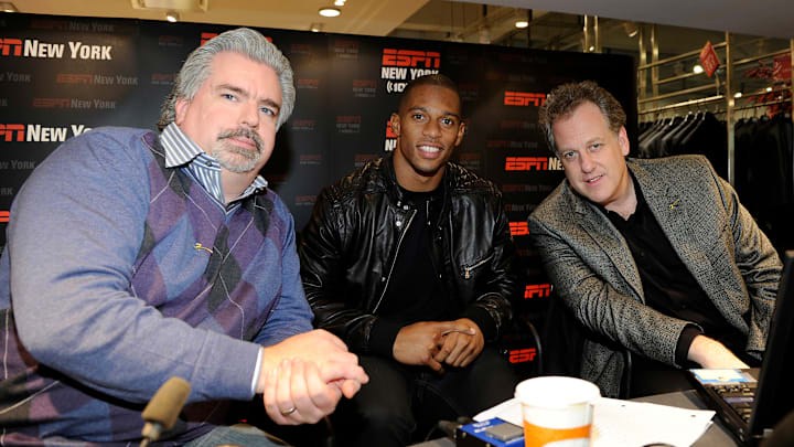 Guy's Night Out With Victor Cruz And Justin Tuck at Lord & Taylor