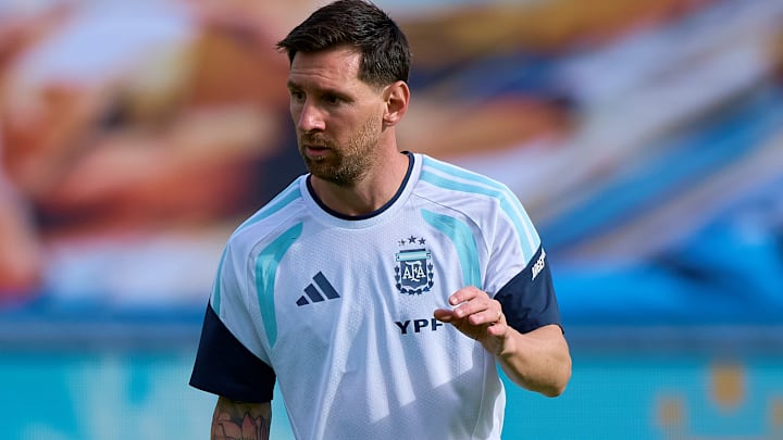 SPAIN-ELCHE-FOOTBALL-TEAM ARGENTINA-TRAINING SESSION