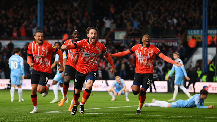 Luton are heading to Wembley