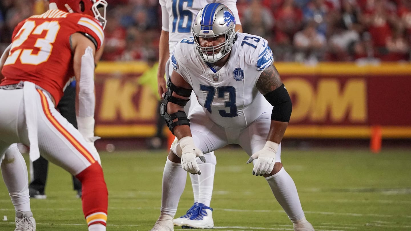 PFF names two potential landing spots for Lions guard Jonah Jackson