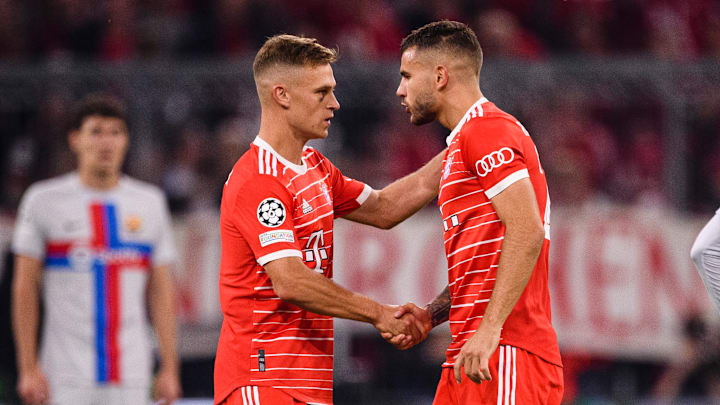 Joshua Kimmich y Lucas Hernandez Joshua Kimmich y Lucas Hernandez