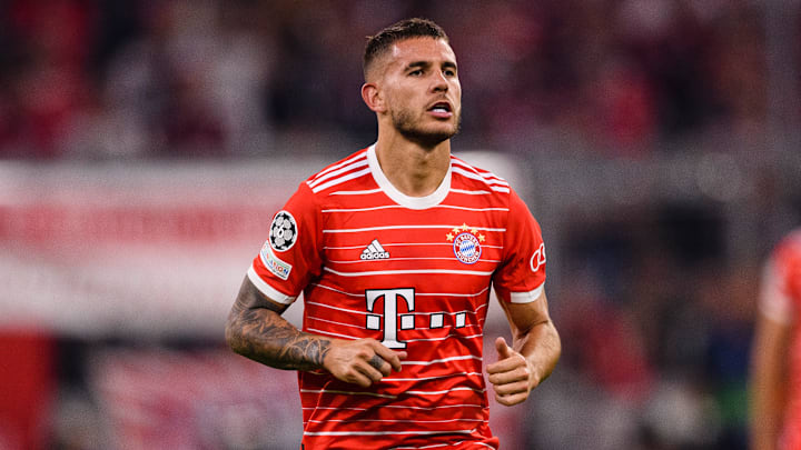 Lucas Hernandez, buteur face lors de Bayern-Barcelone (2-0).