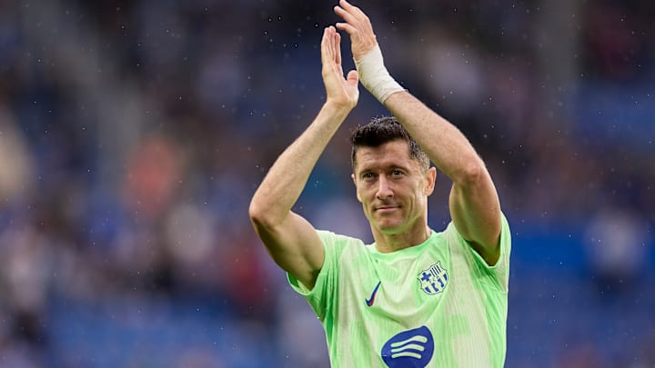 Robert Lewandowski a inscrit un triplé.