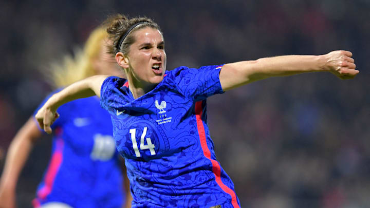 Charlotte Bilbault est parvenue à ouvrir le score face au Danemark.