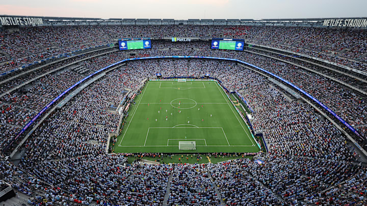 Le MetLife de New-York, l'un des stades qui accueillera la Coupe du Monde 2026