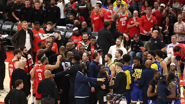 The Warriors don't want a fight with the Houston Rockets