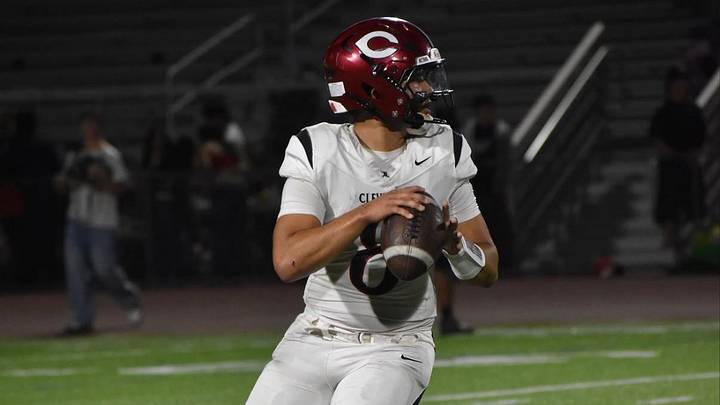 Senior Quarterback Domenik Fuentes is a leader for Cleveland Senior Quarterback Domenik Fuentes is a leader for Cleveland