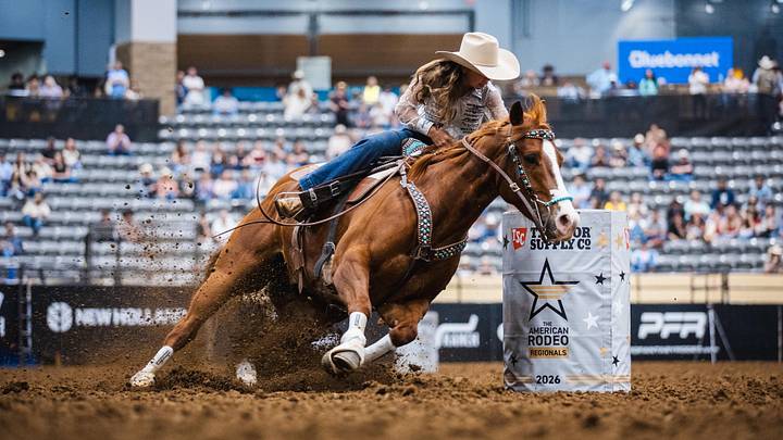 Youth barrel racer Dusky Lynn Hall has a shot at the $2 million contender-only prize Youth barrel racer Dusky Lynn Hall has a shot at the $2 million contender-only prize