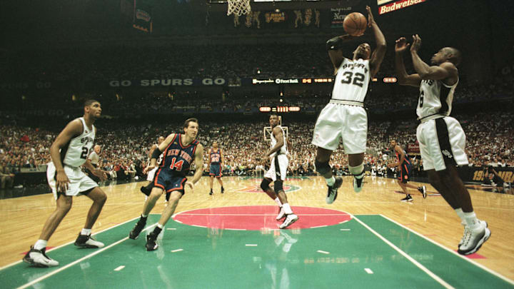 Tim Duncan, Sean Elliott, Avery Johnson