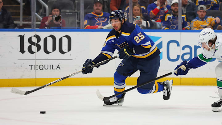Vancouver Canucks v St Louis Blues