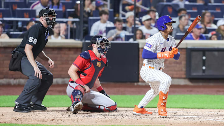 The Mets are home favorites against the Braves on Thursday night.