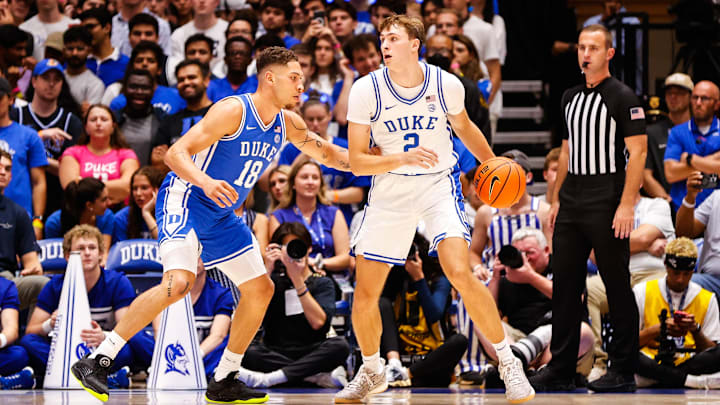 Duke Blue Devils guard Cooper Flagg is projected to be a top pick in the 2025 NBA draft.