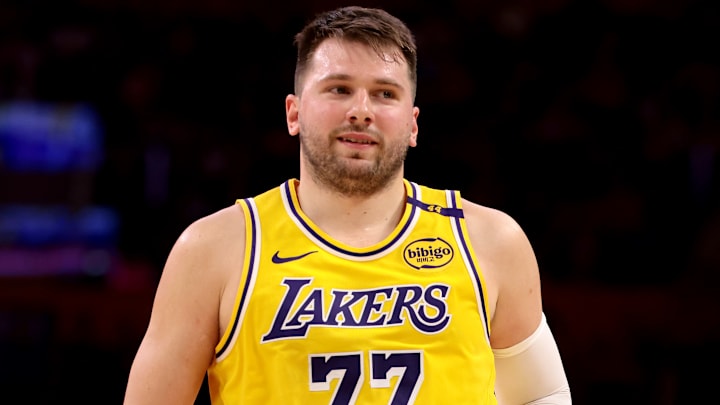 Los Angeles Lakers forward Luka Doncic