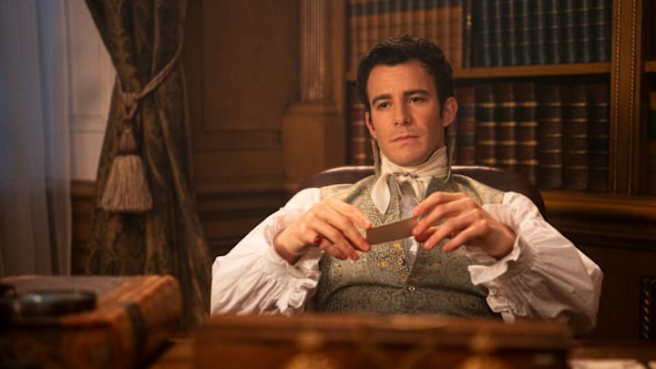 Bridgerton. Luke Thompson as Benedict Bridgerton in episode 307 of Bridgerton. Cr. Liam Daniel/Netflix © 2024